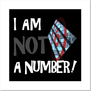 THE PRISONER I AM NOT A NUMBER Posters and Art